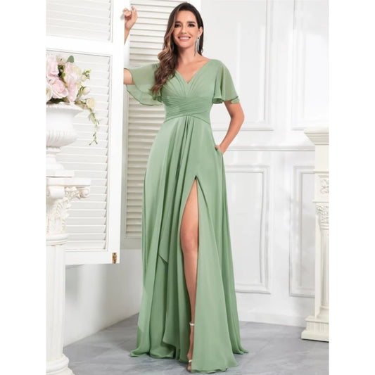 robe mariage vert sauge​
